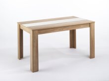 Tisch >NORI< in Eiche-Optik, Einlage...
