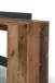Winkelschreibtisch >BELFAST< in Old-Wood/Anthrazit 129 x 83,5 x 105 cm (BxHxT)