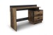Schreibtisch >BELFAST< in Old-Wood/Anthrazit 138 x 83,5 x 51,5 cm (BxHxT)