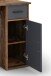 Schreibtisch >DIEGO< in Old-Wood-Optik/Anthrazit 120 x 88 x 55 cm (BxHxT)
