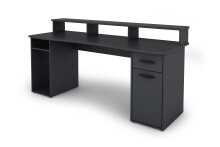 Schreibtisch >FANTASTIC< in Anthrazit 180 x 93 x 65 cm (BxHxT)
