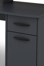 Schreibtisch >FANTASTIC< in Anthrazit 180 x 93 x 65 cm (BxHxT)