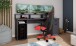 Schreibtisch >FANTASTIC< in Anthrazit 180 x 93 x 65 cm (BxHxT)