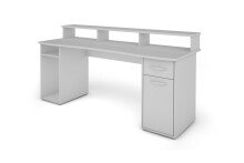 Schreibtisch >FANTASTIC< in Weiß 180 x 93 x 65 cm (BxHxT)