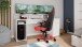 Schreibtisch >FANTASTIC< in Weiß 180 x 93 x 65 cm (BxHxT)