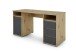 Schreibtisch >LOBO< in Eiche-Optik 138 x 75 x 55 cm (BxHxT)