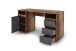 Schreibtisch >LOBO< in Old-Wood-Optik 138 x 75 x 55 cm (BxHxT)