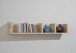 Wandregal >POINT 4< in Eiche Dekor - 92x16,5x17cm (BxHxT)