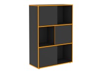 Regal >FUTURA 11< in anthrazit - 68,5x99x33cm (BxHxT)