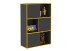 Regal >FUTURA 11< in anthrazit - 68,5x99x33cm (BxHxT)