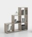 Raumteilerregal >MEGA 1< in Sandeiche Dekor - 104,5x108x33cm (BxHxT)