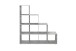 Raumteilerregal >MEGA 2< in Beton LA - 138,5x143,5x33cm (BxHxT)