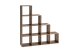 Raumteilerregal >MEGA 2< in Old Style dunkel - 138,5x143,5x33cm (BxHxT)