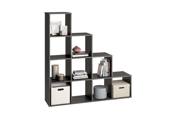 Raumteilerregal >MEGA 2< in Matera - 138,5x143,5x33cm (BxHxT)