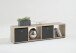 Standregal >MEGA 4< in Eiche Dekor - 36,5x140,5x33cm (BxHxT)