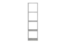 Standregal >MEGA 4< in Beton LA - 36,5x140,5x33cm (BxHxT)