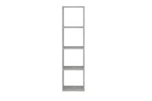 Standregal >MEGA 4< in Beton LA - 36,5x140,5x33cm (BxHxT)