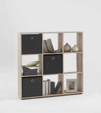 Raumteilerregal >MEGA 5< in Eiche Dekor -...