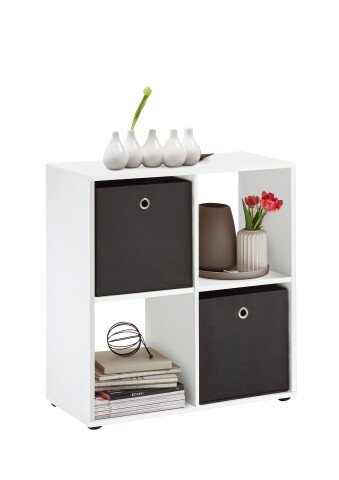 Standregal >MEGA 400< in weiß - 70,1x73x33cm (BxHxT)