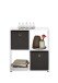 Standregal >MEGA 400< in weiß - 70,1x73x33cm (BxHxT)