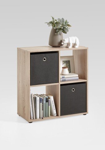 Standregal >MEGA 400< in Eiche Dekor - 70,1x73x33cm (BxHxT)