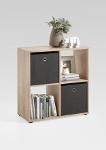 Standregal >MEGA 400< in Eiche Dekor - 70,1x73x33cm...