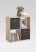 Standregal >MEGA 400< in Eiche Dekor - 70,1x73x33cm (BxHxT)