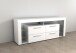 TV-Schrank >VIBIO 3< in weiß Edelglanz-hochlanz weiß - 180x72,7x41,3cm (BxHxT)