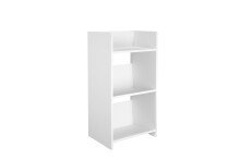 Flaschenregal >TRIER 1< in weiß - 50,1x96,7x38cm (BxHxT)