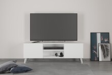 TV-Board >Brighton 1< in weiß - 104x46,5x34,5cm (BxHxT)