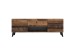 TV-Board >BRIGHTON 2< in Old Style dunkel - 140x46,5x34,5cm (BxHxT)