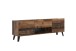 TV-Board >BRIGHTON 2< in Old Style dunkel - 140x46,5x34,5cm (BxHxT)