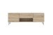 TV-Board >BRIGHTON 2< in Eiche Dekor - 140x46,5x34,5cm (BxHxT)