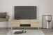TV-Board >BRIGHTON 2< in Eiche Dekor - 140x46,5x34,5cm (BxHxT)