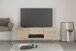 TV-Board >BRIGHTON 2< in Eiche Dekor - 140x46,5x34,5cm (BxHxT)