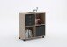 Regal >SPRINT< in Eiche Dekor - 72x78x33cm (BxHxT)