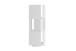 Drehregal >TOWER< in weiß - 34x108x34cm (BxHxT)