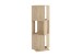 Drehregal >TOWER< in Eiche Dekor - 34x108x34cm (BxHxT)