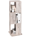 Drehregal >TOWER< in Sandeiche Dekor - 34x108x34cm (BxHxT)