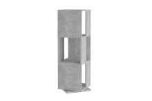 Drehregal >TOWER< in Beton LA - 34x108x34cm (BxHxT)