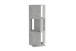 Drehregal >TOWER< in Beton LA - 34x108x34cm (BxHxT)