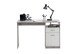 Schreibtisch >JACKSON< in Beton LA-weiß - 123x76,5x50cm (BxHxT)