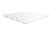 Schreibtischplatte >CALVIA 3< in Brillantweiß - 80x2,2x80cm (BxHxT)