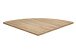 Schreibtischplatte >CALVIA 3< in Alteiche Dekor - 80x2,2x80cm (BxHxT)