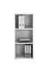 Aktenregal >CALVIA 5< in Brillantweiß - 47,1x112,5x39,9cm (BxHxT)