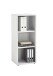 Aktenregal >CALVIA 5< in Brillantweiß - 47,1x112,5x39,9cm (BxHxT)
