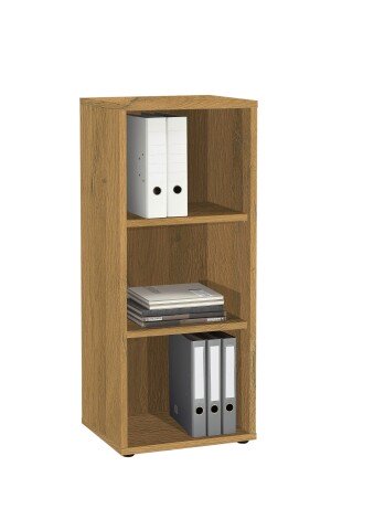 Aktenregal >CALVIA 5< in Alteiche Dekor - 47,1x112,5x39,9cm (BxHxT)