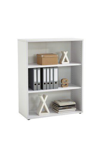 Aktenregal >CALVIA 7< in Brillantweiß - 89,1x112,5x39,9cm (BxHxT)