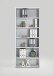 Aktenregal >CALVIA 8< in Brillantweiß - 89,1x221,3x39,9cm (BxHxT)