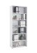 Aktenregal >CALVIA 8< in Brillantweiß - 89,1x221,3x39,9cm (BxHxT)